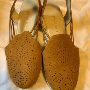 David Tate sandals size 8.5WW